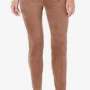 Lysse Lyssé Brand  Light Brown Faux Suede Leggings  Style 20337 Size Small  Photo 0