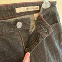 DKNY  Antiqued Black Boot Cut Mid Rise Cotton Jeans Pockets Size 10 Photo 4