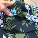 Speedo Skort Skirt XL Woven Floral Tennis Swim Golf Black Print Pockets UV Photo 2