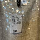 Divided Silver Sequin Mini Dress Photo 2