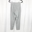 Faherty  Fleece High Rise Sweatpants Lounge Track Pants: Light Heather Grey Photo 2