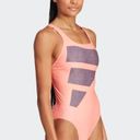 Adidas Big Bars Graphic Swimsuit Photo 2