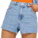 American Apparel High Waisted Jean Shorts Photo 0