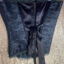 Frederick's of Hollywood COPY -  green and black lace corset size 34 Photo 4