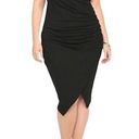 Torrid  Black Sleeveless Ponte Envelope Bodycon Dress NWT Size 2 Photo 0