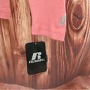 Russell Athletic  Pink Long Sleeve V Neck T Shirt Photo 4