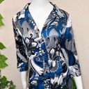 Apt. 9  70’s Paisley Button Down Satin Dress Photo 2