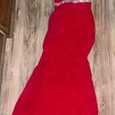 Madison James Red Prom Dress Photo 13