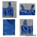 Kirra Denim Chambray Zippered Corset Sz M Photo 11