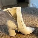 Madden Girl White High Heel Boots Photo 2