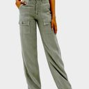 American Eagle AE Dreamy Drape Stretch Super High-Waisted Cargo Baggy Wide-Leg Skater Pants Photo 0