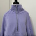 Lululemon Scuba Oversized Funnel - Neck Half Zip - Lilac Smoke Photo 5