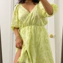 ZARA Neon Green Dress Photo 0