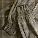 Harper New Faherty The  Top in Aspen Black Plaid Size Large Retail $158 Photo 4