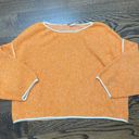 Free People Orange Knit Sweater Photo 0