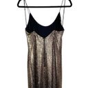 Alice + Olivia Delora Spaghetti Metallic Snake Print Strap Mini Dress Size 8 Photo 8