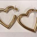 Piper  K Gold HEART Hoops ❤️ Photo 2