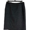 J. McLaughlin  wool cashmere blend a line gray skirt Photo 0