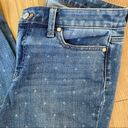 Talbots  Flawless Slim Ankle Fit Tulip print Blue Jeans Size 4 Photo 15