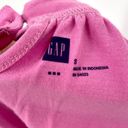 Gap  Spaghetti Strap Ruffle Hem Top Pink Small NWT Photo 9