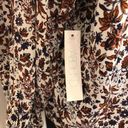 Abound NWT  Floral Balloon Sleeve Oversized Blouse Photo 4