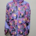 Reebok  vintage 80s retro streetwear pastel patterned windbreaker size medium Photo 0