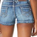 Hunter Demon &  601 Series Slim Cut Factory Faded Stretch Denim Jeans Shorts M Photo 2