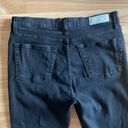RE/DONE High-Rise Ankle Crop Comfort Stretch Jeans - Sz 32 - Black Photo 7