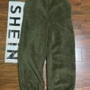 SheIn NWT High Waisted Flannel Fuzzy Pants - Size L  Photo 6