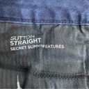 Jones New York Jeans Indigo Blue Size 12 Sutton Straight Leg Stretch Slimming Photo 11