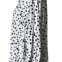 Torrid Womens Black White Polka Dot Blouse Long Sleeve Twill Top Size 1 1X Photo 1