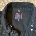 Boom Boom Jeans Black Denim Jacket Photo 3