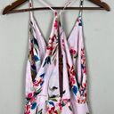 Lush Clothing LUSH Maxi Dress Women Large Pink Floral Surplice V-Neck Sleeveless Summer Spring Photo 5