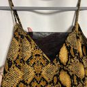 Olivaceous  Yellow and Black Snake Print Jumpsuit Photo 4