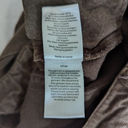 Poetry  Brown Cotton Cropped Trousers Wide Leg Curved Tapered Size 12 US Preowned Photo 6