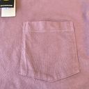 The Comfy Monrow Boyfriend Pocket Crew Tee Shirt Matte Pastel Pink, Size S Photo 7