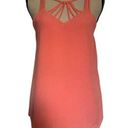 Naked Zebra  Strappy Tank Womens Top Medium Peach Pink Lined New DT106618 Coral Photo 0