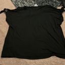 Carmen Marc Valvo  black blouse L Photo 1