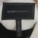 BCBGMAXAZRIA  Cream and Blue Blazer Jacket Sz Small Photo 6