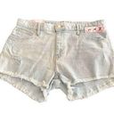 New York Laundry  Vintage High Rise Light Wash Womens Denim Shorts size 13 Photo 0