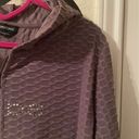 Bebe Womens plus size purple work out hoodie size 2X New Photo 7