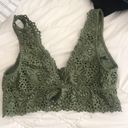 Poof! Green poof! lace bralette Photo 1