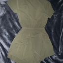 Princess Polly Pure Rhythm Playsuit Romper in Khaki Green Size 4 Photo 4