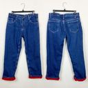 Krass&co Berne Apparel  Women's Denim Fleeced Lined Straight Leg Jeans Size 8 Photo 1