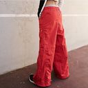 Free People Movement  Off The Record Exaggerated Pockets Wide Leg Pants Medium Photo 1