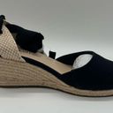 Dream Paris Dream Pairs Sandals Womens 7.5 Black Espadrilles Platform Lace Up Sandal NEW Photo 4