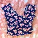 Nollie Floral Crop Top Multi Size M Photo 1