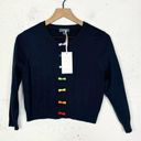 Modcloth  Bow Button Cardigan Sweater Size Medium Photo 0