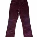 Universal Threads Women's High-Rise Corduroy Bootcut Jeans - Universal Thread Burgundy Size 0 Photo 1