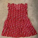 Entro Woman's V-Neck Fit & Flare Red Dress XL Photo 2